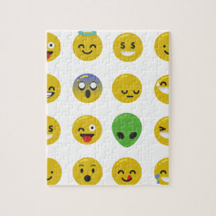 Quebra-cabeça Cara feliz Emoji