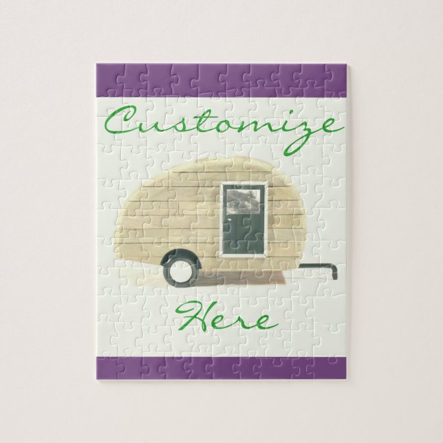 Quebra-cabeça Caravana-de-coleira-branca (Vertical)