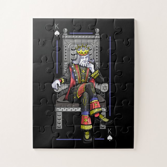 Quebra-cabeça Card King (Vertical)
