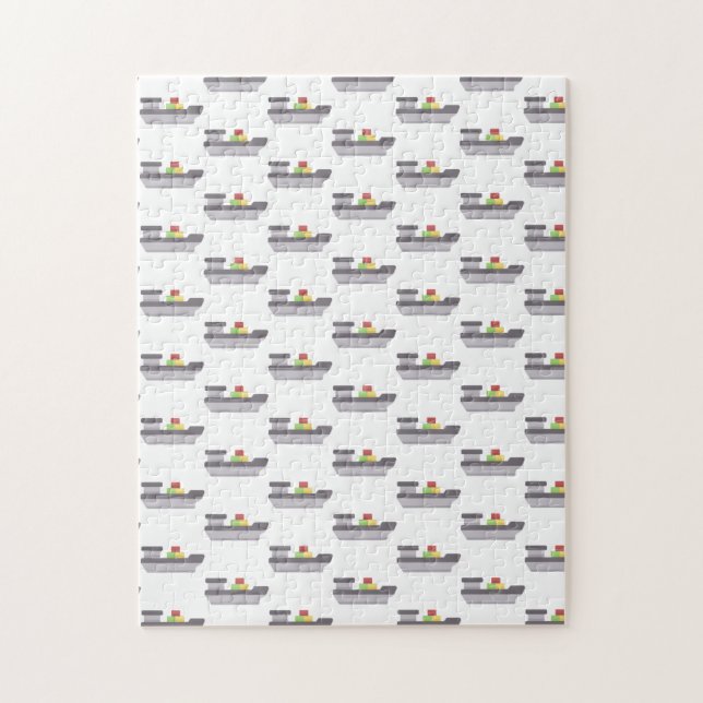 Quebra-cabeça cargueiro (Vertical)