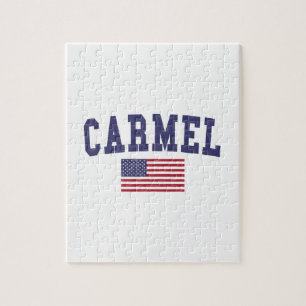 Quebra-cabeça Carmel US Flag