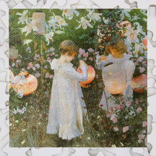 Quebra-cabeça Carnação, Lily, Lily, Rosa De John Singer Sargen