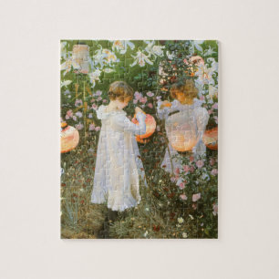 Quebra-cabeça Carnação, Lily, Lily, Rosa De John Singer Sargent