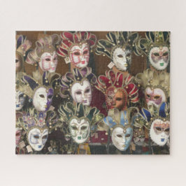 Quebra-cabeça Carnaval Face Máscaras, Mercado da Rua Italiano