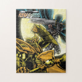 Quebra-cabeça Carne e design de aço V2