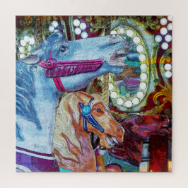 Quebra-cabeça Carousel Horse Race