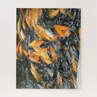 Quebra-cabeça Carpas em lagoa de peixe, Hanói