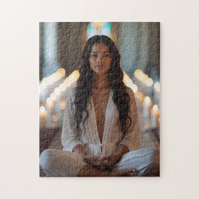 Quebra-cabeça CARPE DIEM - Meditação - Yoga (Vertical)