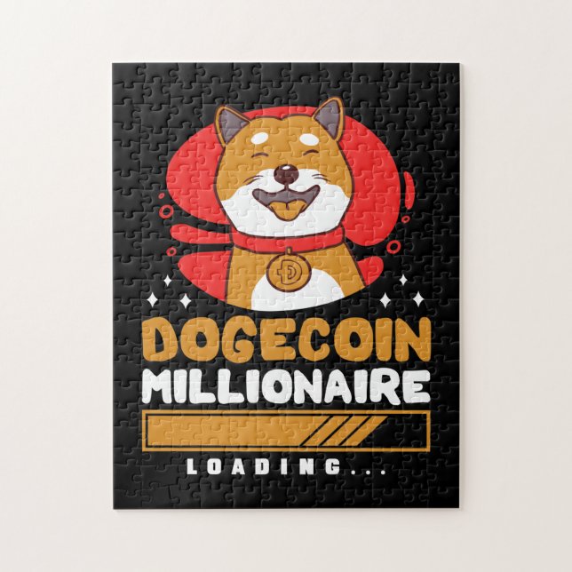 Quebra-cabeça Carregamento do Crypto DogeCoin Millionaire (Vertical)