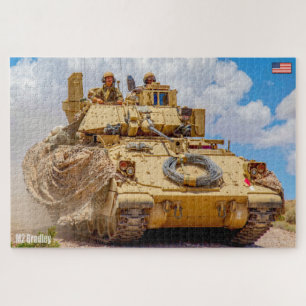 Quebra-cabeça CARRIER DE PESSOAL ARMOVERMADO M2 Bradley (20x30 p