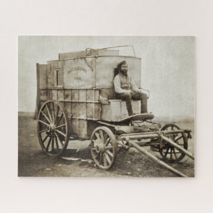 Quebra-cabeça Carrinho de fotografia de Roger Fenton Realismo Fo