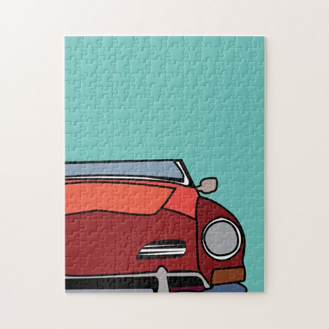 Quebra-cabeça Carro Clássico Antigo (Vertical)