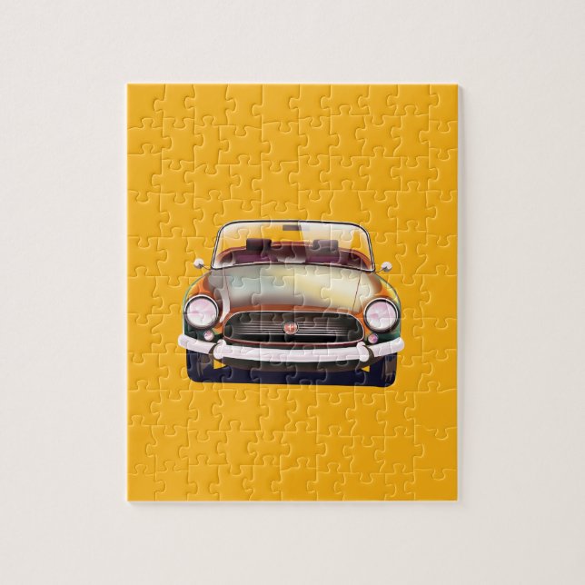 Quebra-cabeça Carro clássico vintage (Vertical)