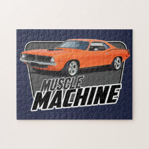 Quebra-cabeça Carro da máquina do músculo
