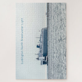 Quebra-cabeça Carro Ferry em Ludington North Brewater Light