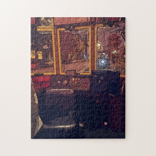 Quebra-cabeça Carros de Rua do Canal de Nova Orleans (Vertical)