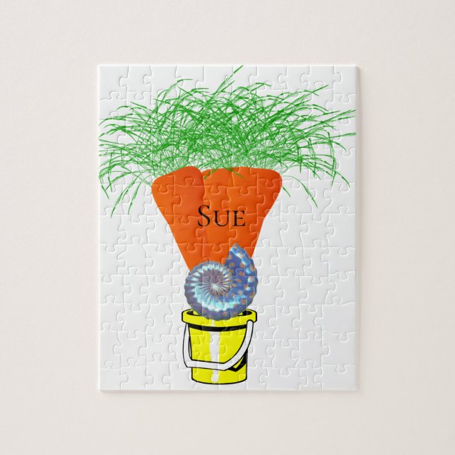 Quebra-cabeça Carrots Beach Shell (Vertical)