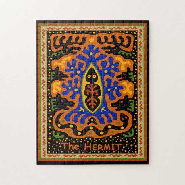 QUEBRA-CABEÇA CARTA DE TAROT - O ERMITÃO (Vertical)