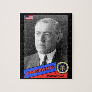 Quebra-cabeça Cartão de Beisebol de Woodrow Wilson