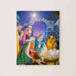 Quebra-cabeça Cartão de Natal cristão