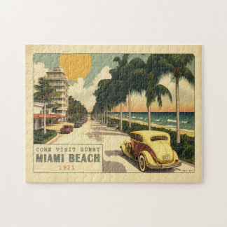 Quebra-cabeça Cartão-postal da Unidade Oceânica de Minami Retro