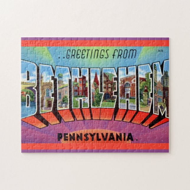 Quebra-cabeça Cartão postal de Belém PA 11x14 (Horizontal)