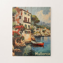Quebra-cabeça Cartão postal de Charm Costal Mallorcan