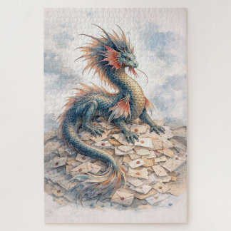 Quebra-cabeça Cartas de Dragão Aquático
