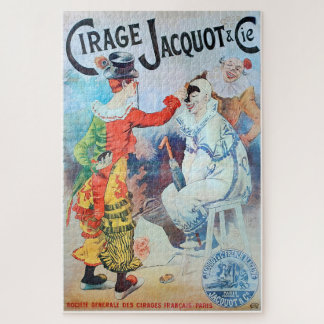 Quebra-cabeça Cartaz da Belle Époque Cirage Jacquot & Cie