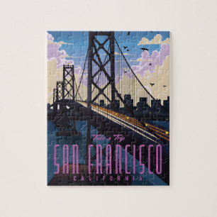 Quebra-cabeça Cartaz de viagem de São Francisco