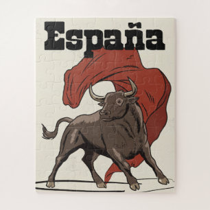 Quebra-cabeça Cartaz de viagem pela Espanha