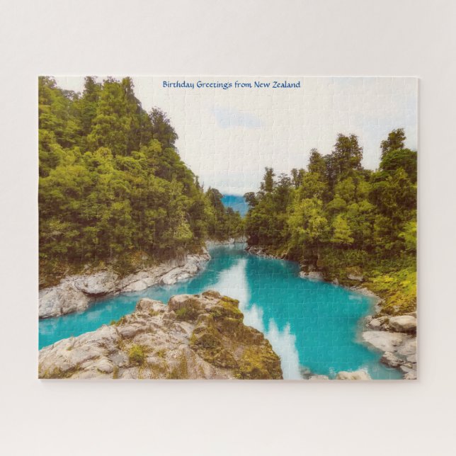 Quebra-cabeça Cartões de aniversários da Nova Zelândia (Horizontal)