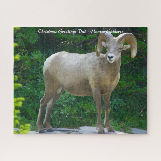 Quebra-cabeça Cartões de natal Meu Coletor de Caça (Horizontal)