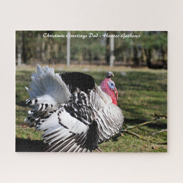 Quebra-cabeça Cartões de natal Meu Coletor de Caça (Horizontal)