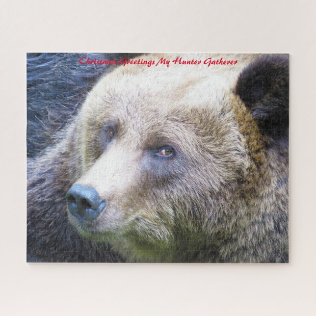 Quebra-cabeça Cartões de natal Meu Coletor de Caça (Horizontal)