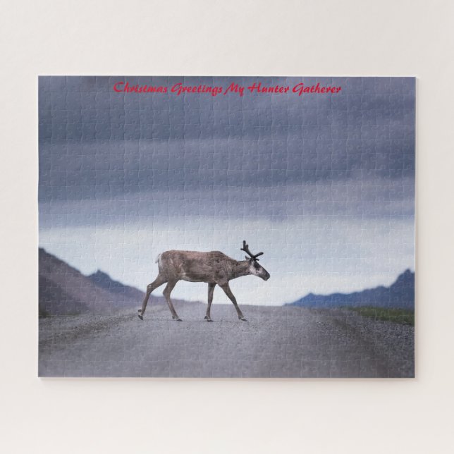 Quebra-cabeça Cartões de natal Meu Coletor de Caça (Horizontal)