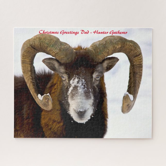 Quebra-cabeça Cartões de natal Meu Coletor de Caça (Horizontal)