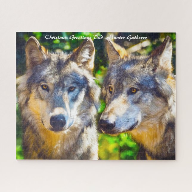 Quebra-cabeça Cartões de natal Meu Coletor de Caça (Horizontal)