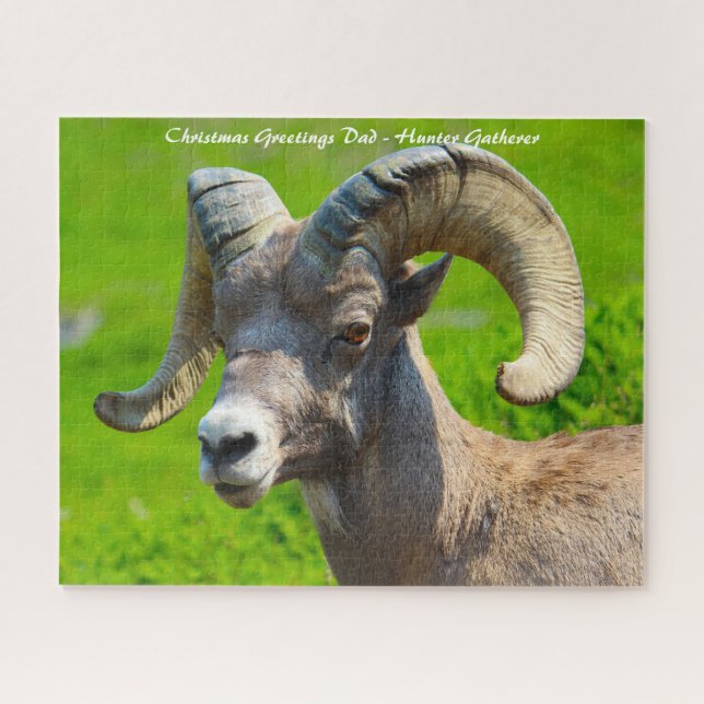 Quebra-cabeça Cartões de natal Meu Coletor de Caça (Horizontal)