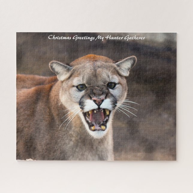 Quebra-cabeça Cartões de natal Meu Coletor de Caça (Horizontal)