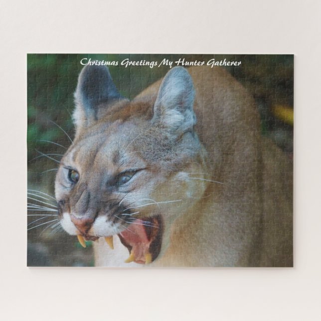 Quebra-cabeça Cartões de natal Meu Coletor de Caça (Horizontal)