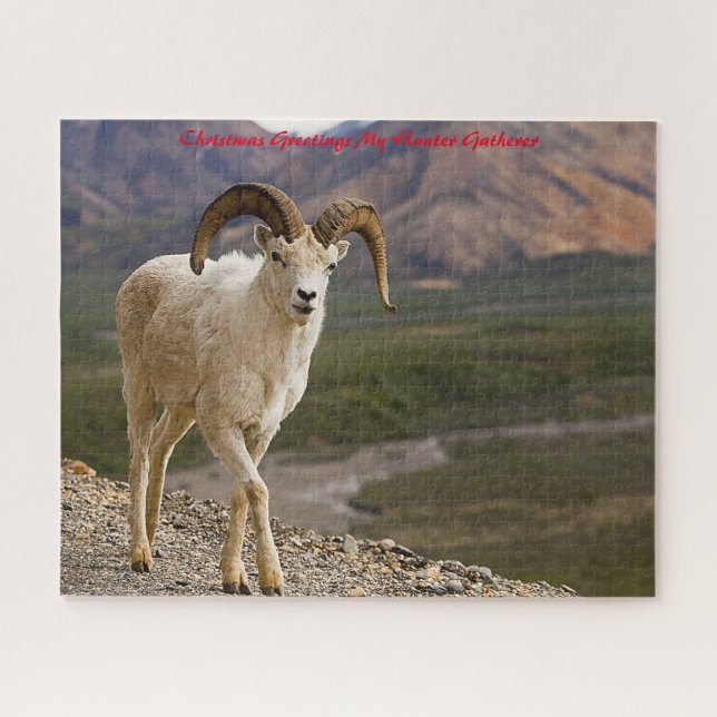 Quebra-cabeça Cartões de natal Meu Coletor de Caça (Horizontal)