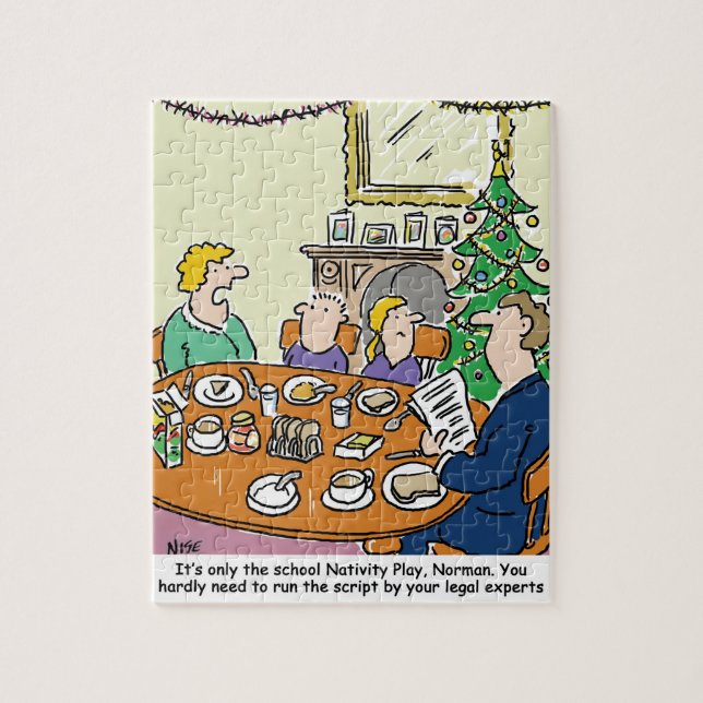 Quebra-cabeça Cartografia de Cheque Legal do Roteiro de Nativida (Vertical)