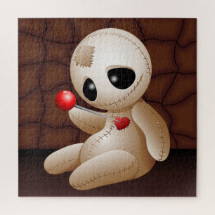 Quebra-cabeça Cartoon Doll Voodoo Apaixonado