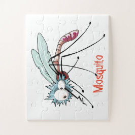 Quebra-cabeça Cartoon mosquito