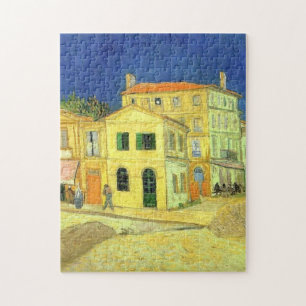 Quebra-cabeça Casa Amarela De Vincent Van Gogh
