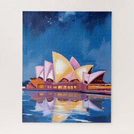 Quebra-cabeça Casa da Ópera de Sydney, Pintura da Austrália