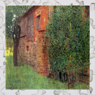 Quebra-cabeça Casa da quinta em Kammer por Gustavo Klimt, arte