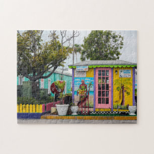 Quebra-cabeça Casa de aldeia Bahamas.