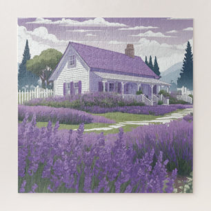 Quebra-cabeça Casa de Lavanda
